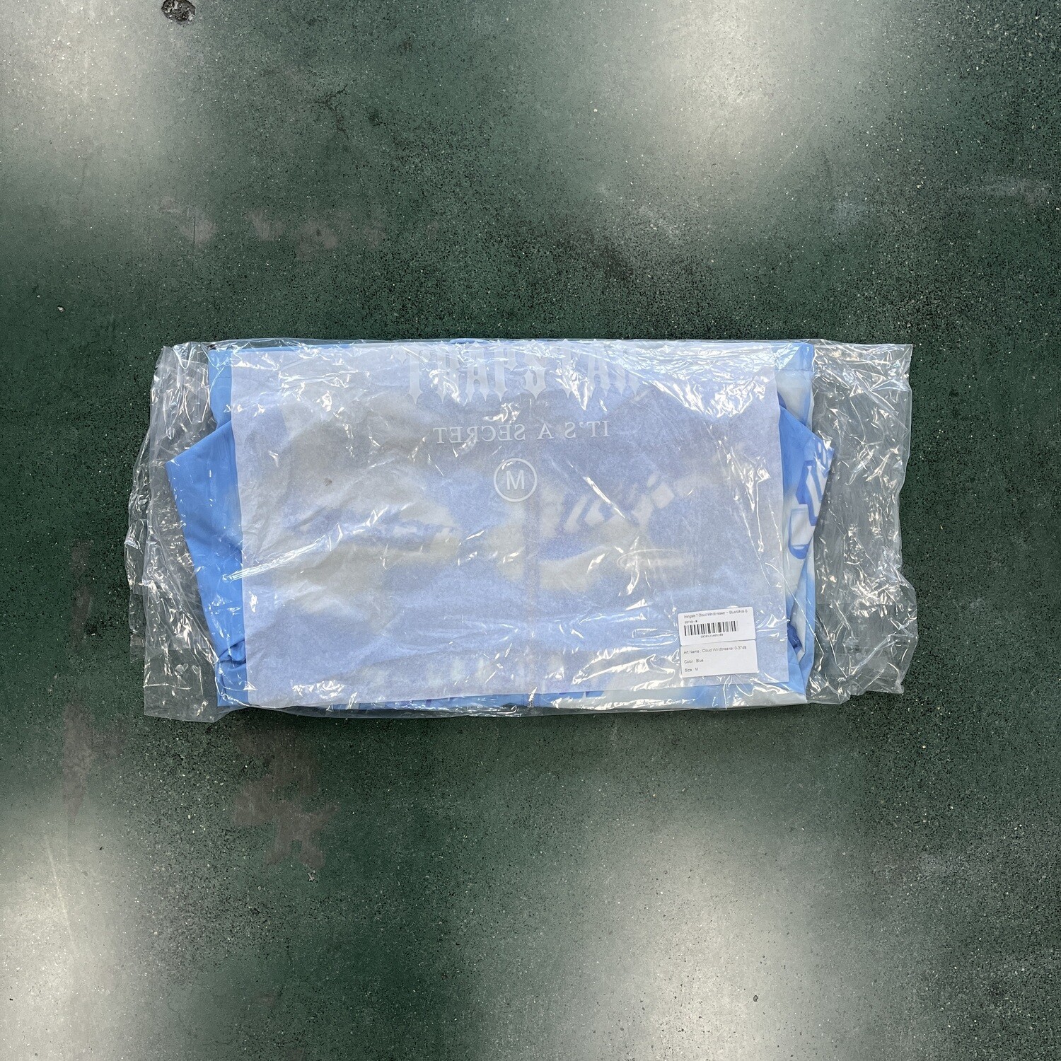 Giacca A Vento TS Irongate T Jacquard  Azzurro