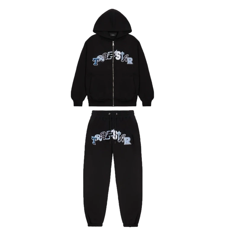 TS Wildcard Tracksuit Nera Azzurra