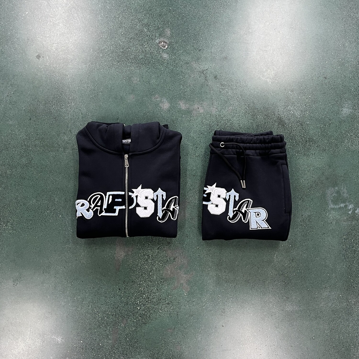 TS Wildcard Tracksuit Nera Azzurra