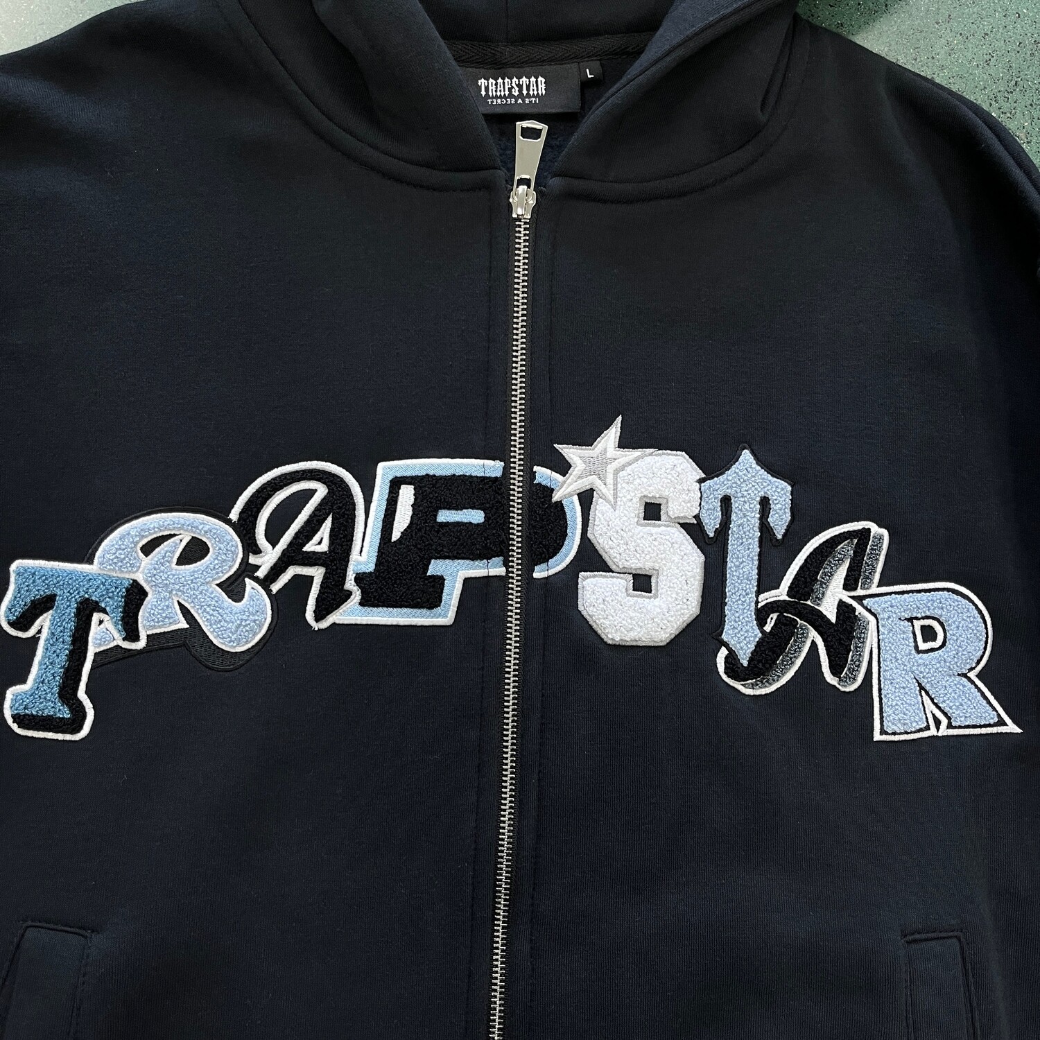 TS Wildcard Tracksuit Nera Azzurra