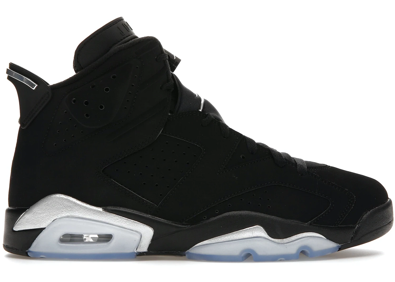 J 6 Retro Chrome Metallic Silver