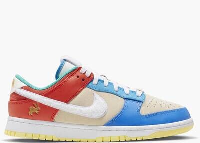  DUNKLow Retro PRM Year of the Rabbit Blue Orange Cream