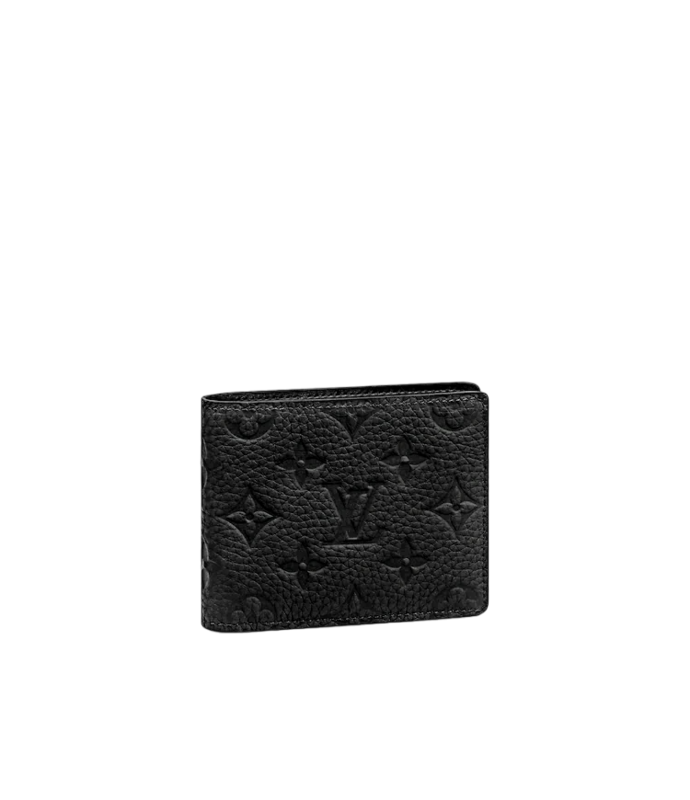 Portafoglio louis shop vuitton nero