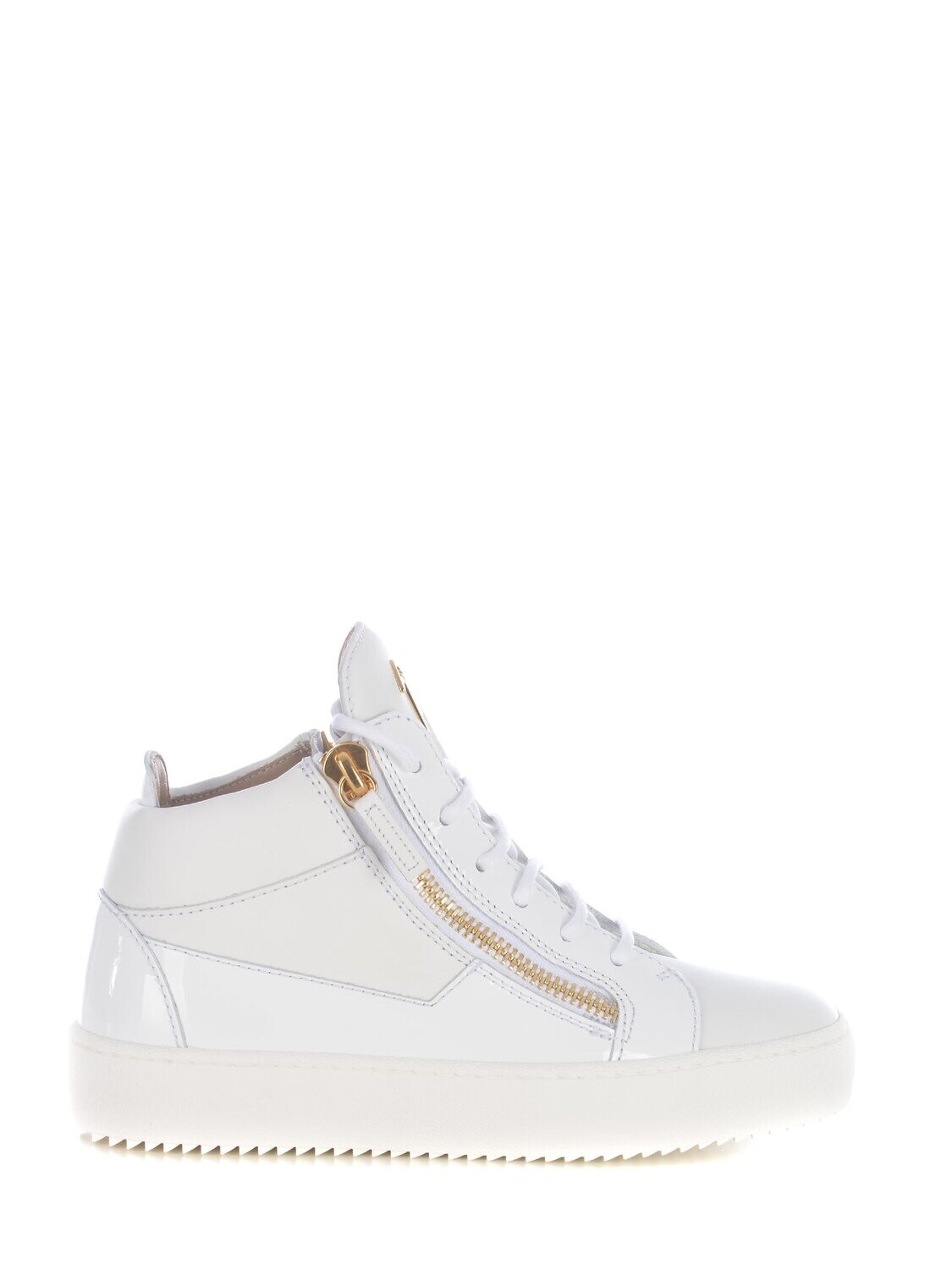Zanotti Sneaker Hi-Top Bianche