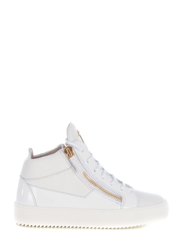Zanotti Sneaker Hi-Top Bianche