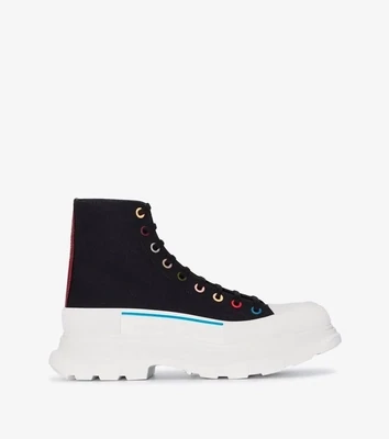 AMQ Tread Slick High-Top Black Multi