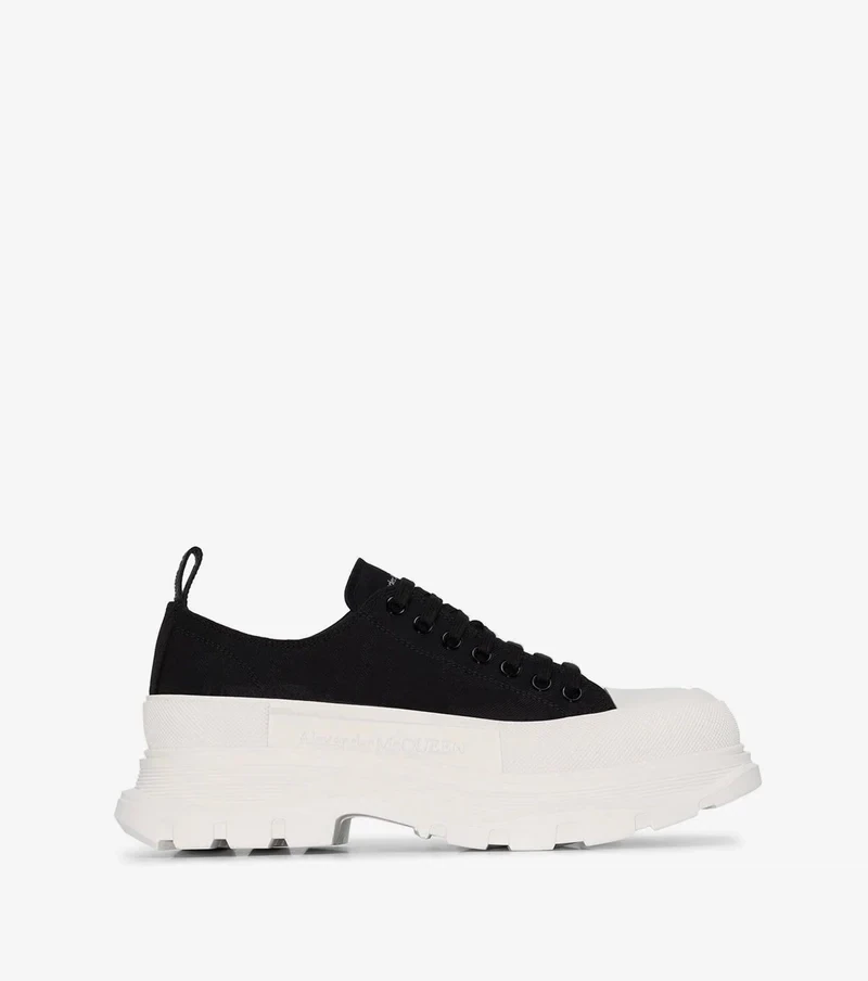 AMQ Tread Slick Lace-Up Black &amp; White