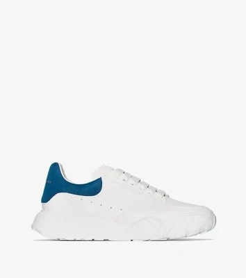 AMQ Court Low-Top White &amp; Blue