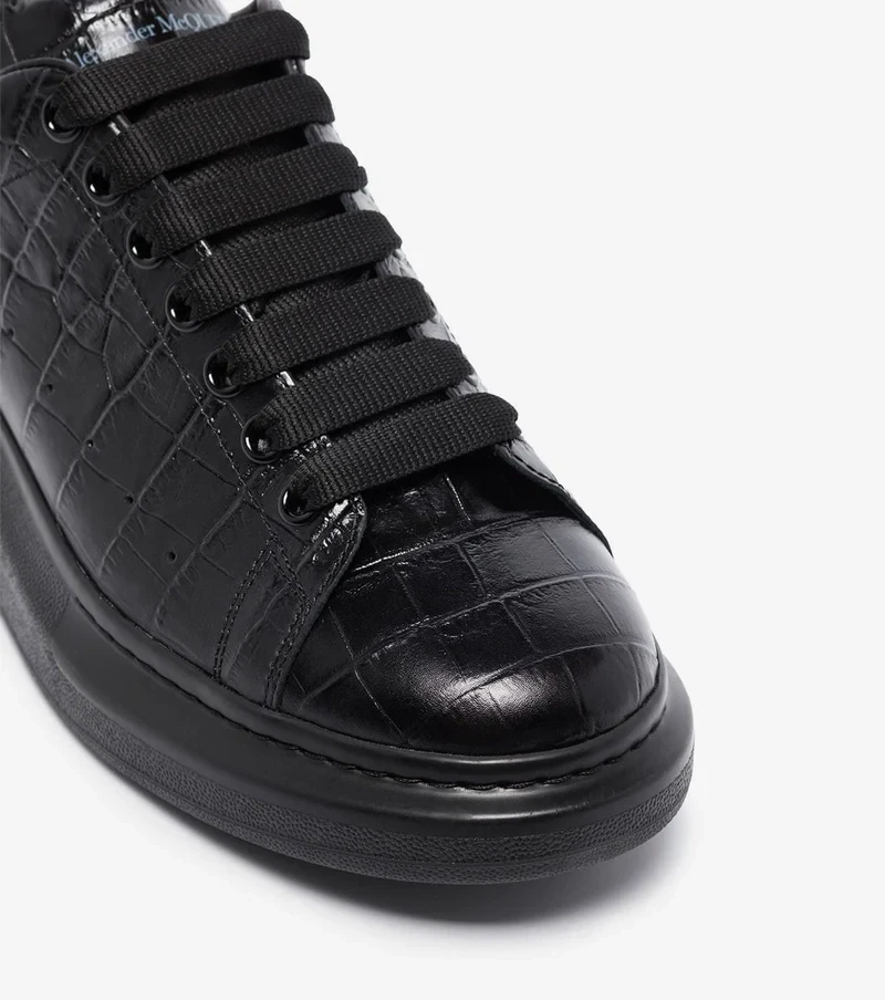 AMQ Sneaker Embossed Black
