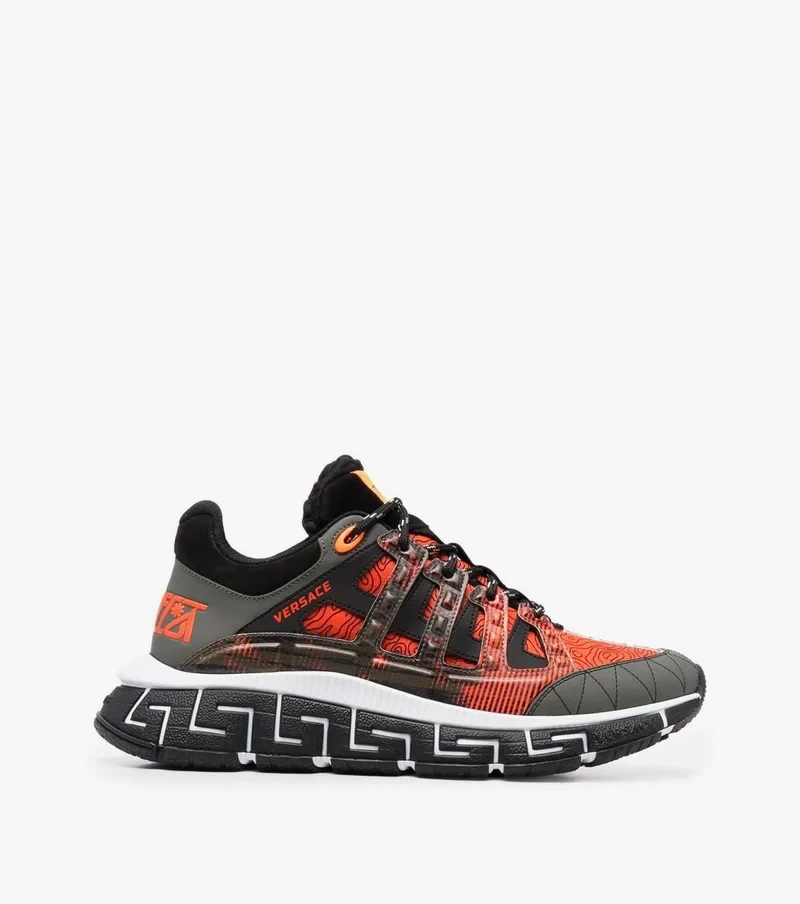  Trigreca panelled lace-up