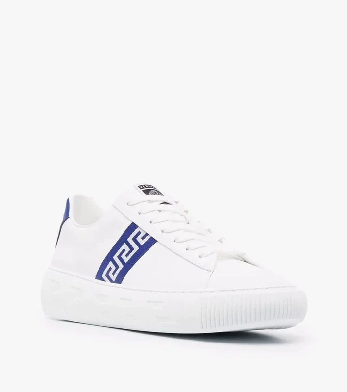  Greca stripe low-top