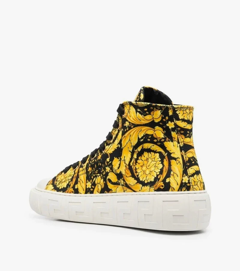  Barocco-print high-top