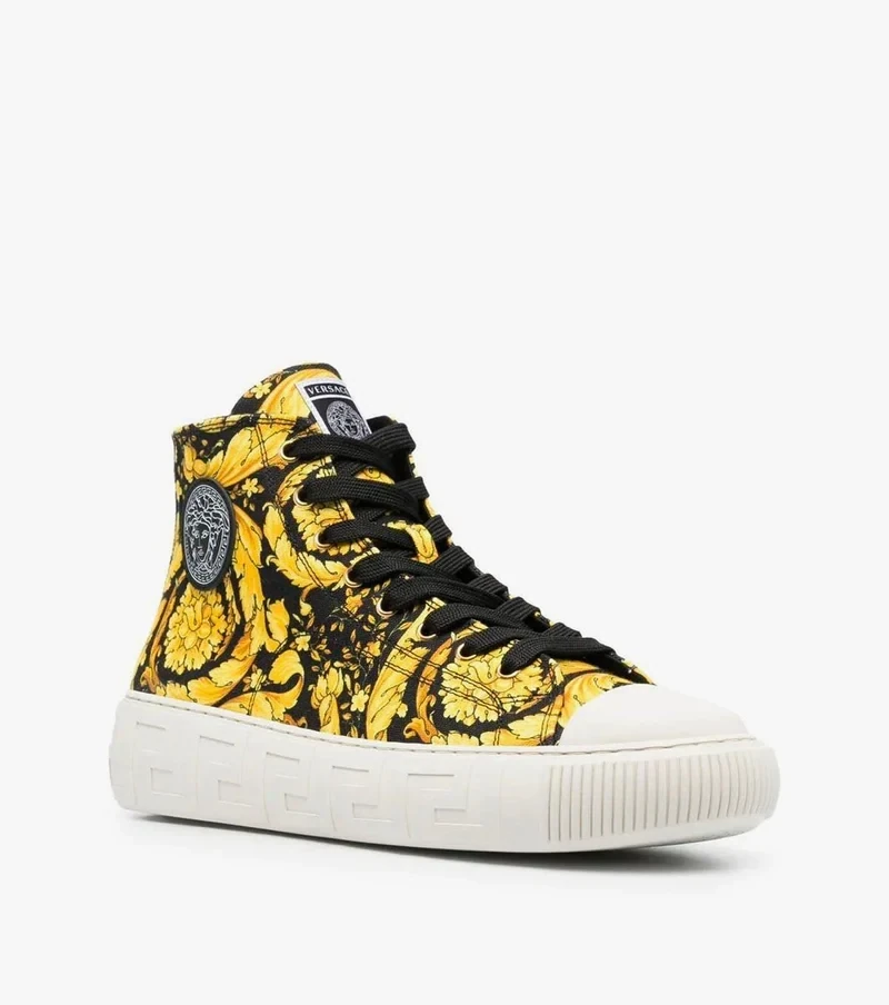  Barocco-print high-top
