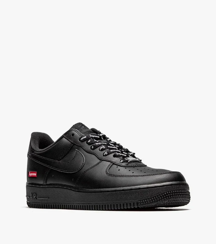  AF1 Low "Supreme Black"
