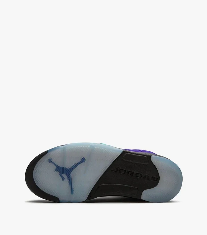  AIR J 5 purple grape