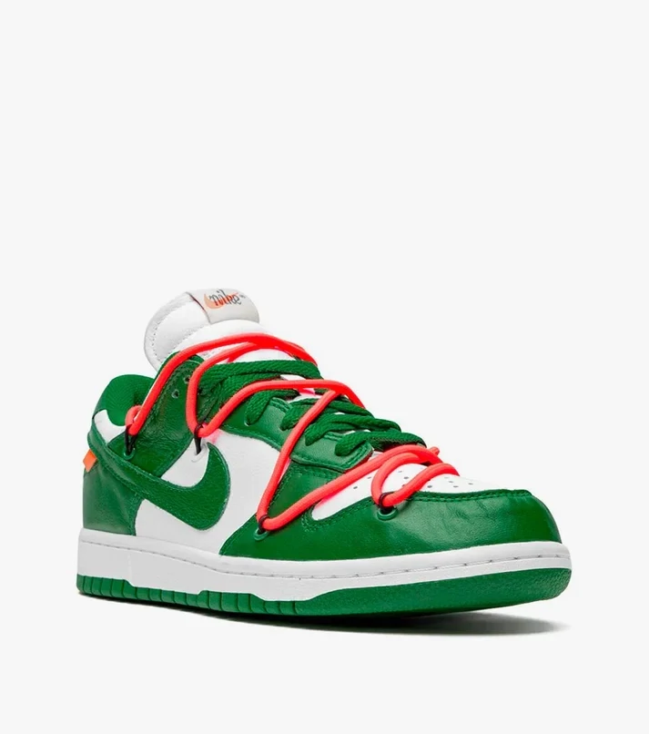  Dunk Low X OW Pine Green