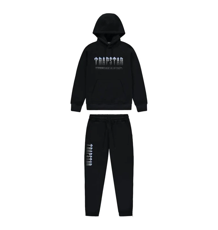 Tracksuit TS Chenille Decoded 2.0 Con Cappuccio Nera