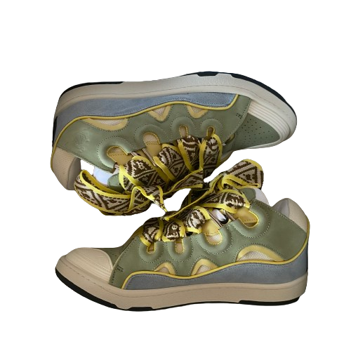 Curb Sneaker Verde &amp; Grigio