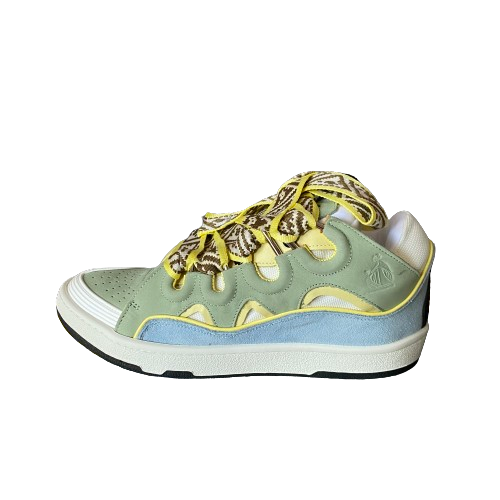 Curb Sneaker Verde &amp; Grigio