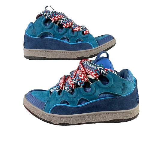 Curb Sneaker Blu &amp; Rosso