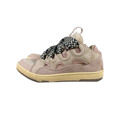 Curb Sneaker Pelle Rosa