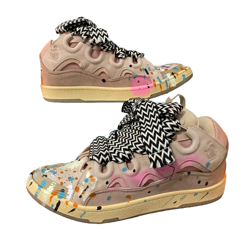 Curb Sneaker Pale Pink Multi