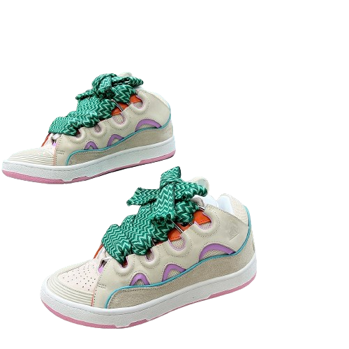 Curb Sneaker Sneaker Beige Rosa