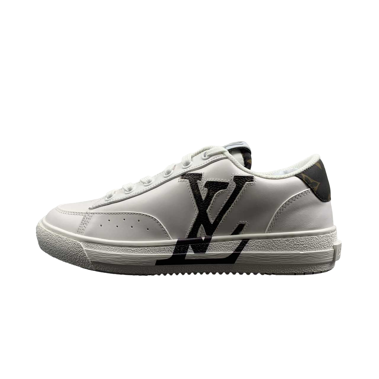 Sneakers In Pelle Bianco