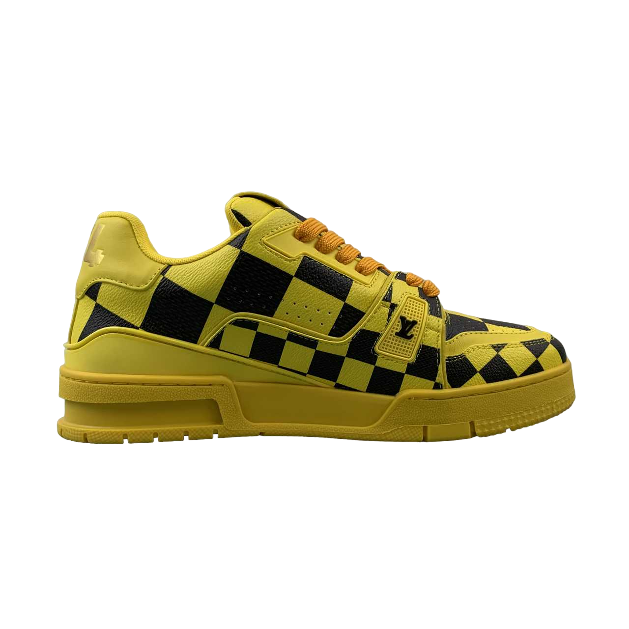 Trainer Damier Pop Giallo