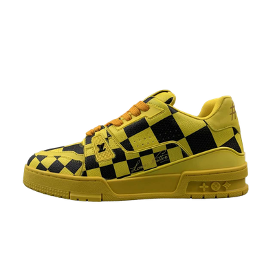 Trainer Damier Pop Giallo