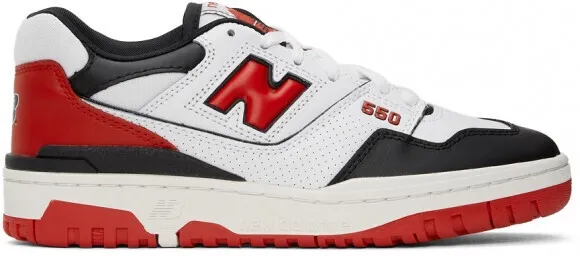 New balance 550 nero/rosso