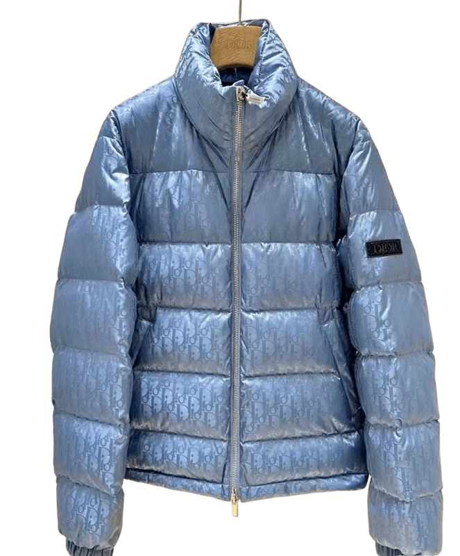 Dior Oblique Down Jacket Technical Jacquard