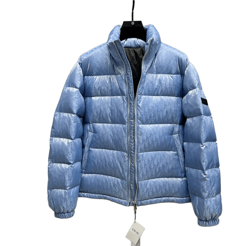 Dior Oblique Down Jacket Technical Jacquard