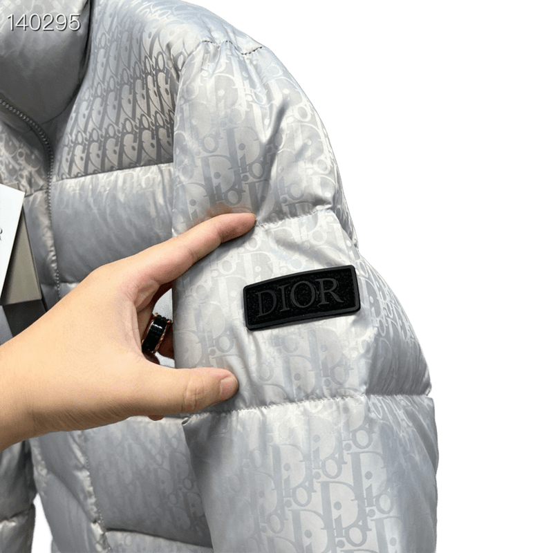 Dior Oblique Down Jacket Technical Jacquard