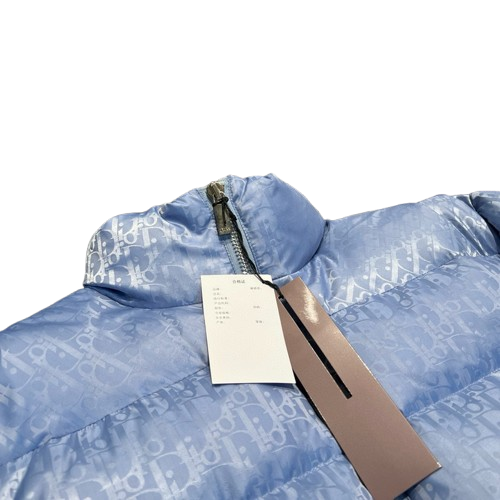 Dior Oblique Down Jacket Technical Jacquard
