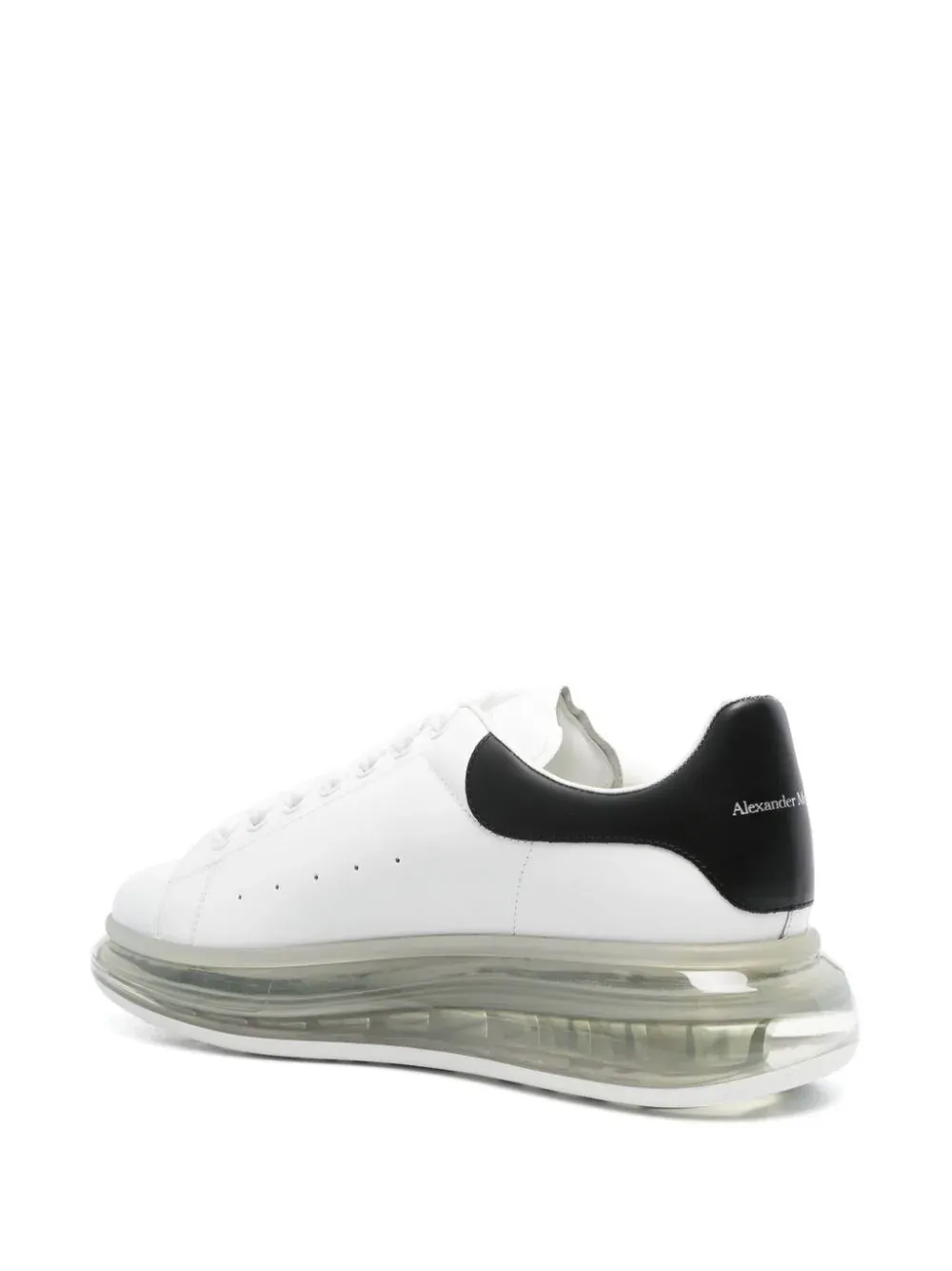 AMQ Sneaker White Clear Sole