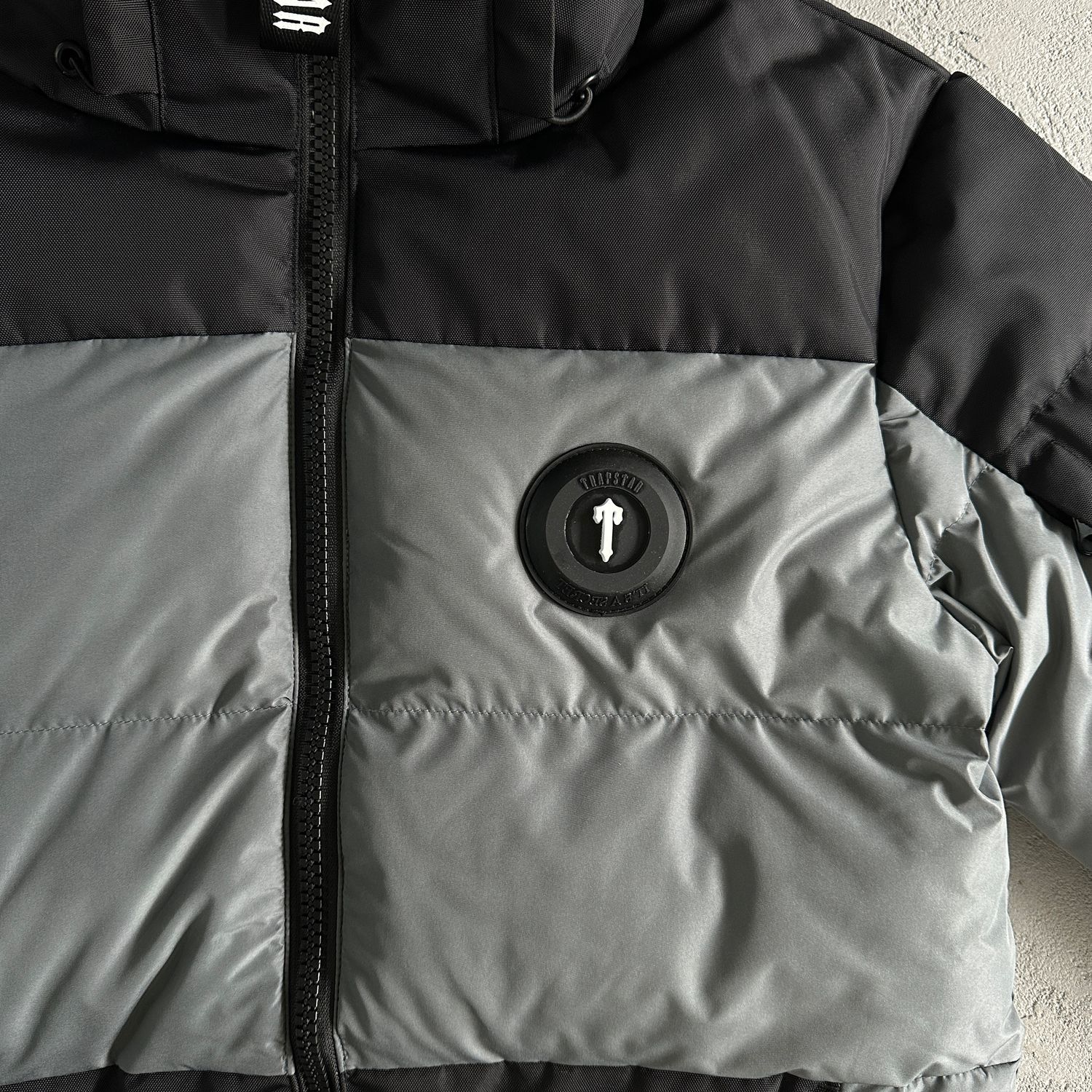 Giubotto TS decoded Puffer Black/gray