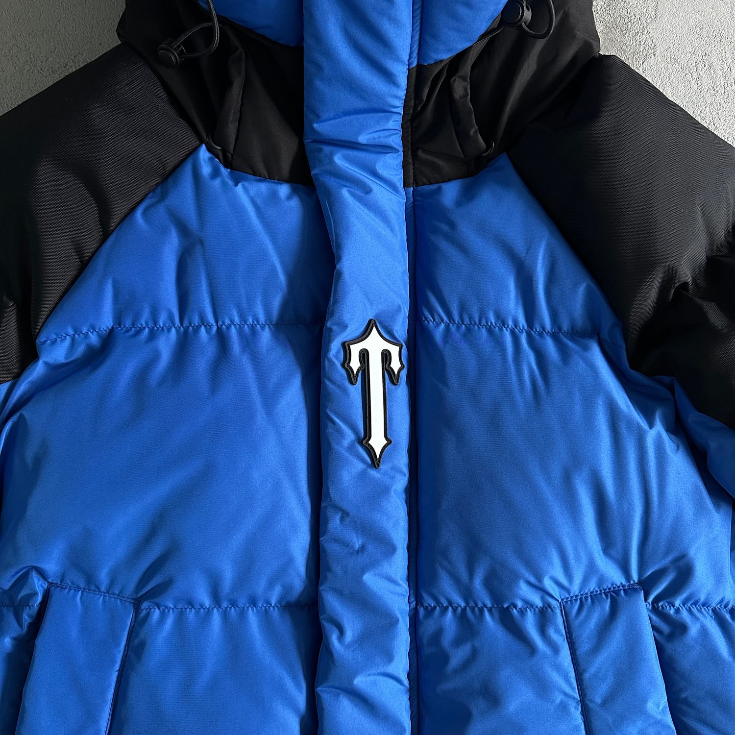 Giubotto TS arch Puffer Blue
