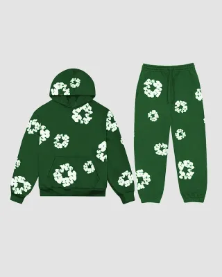 DENIM TEARS Felpa Flowers