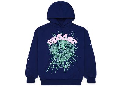 Sp5der Felpa Blu