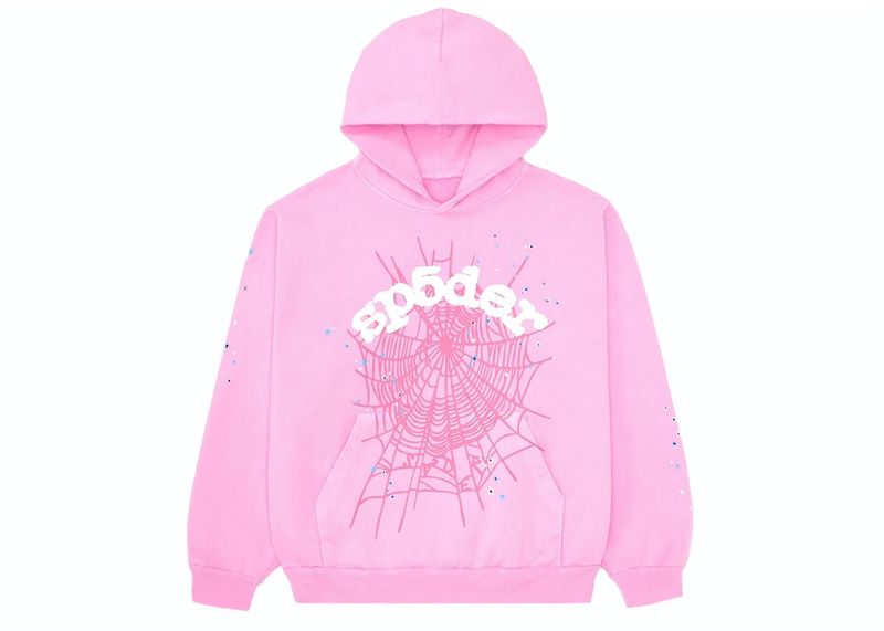 Sp5der Felpa Rosa