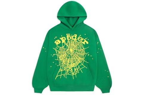 Sp5der Felpa Verde