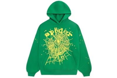 Sp5der Felpa Verde