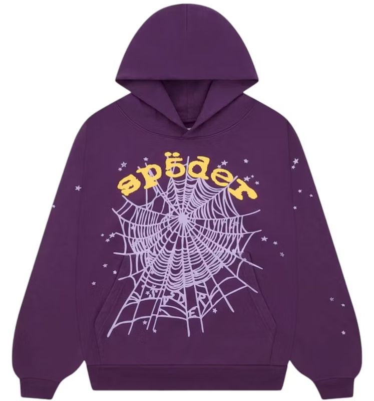 Sp5der Felpa Viola
