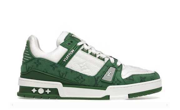 Trainer Monogram Denim Verde