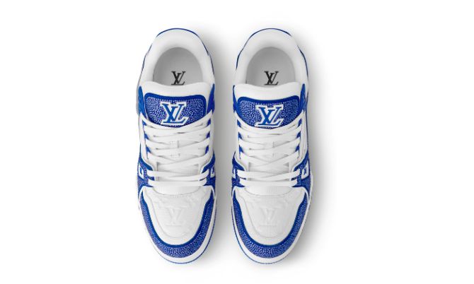 Trainer Blu Swarovski