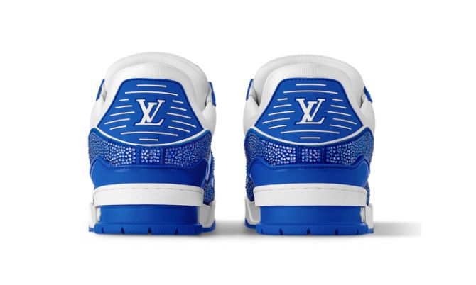 Trainer Blu Swarovski