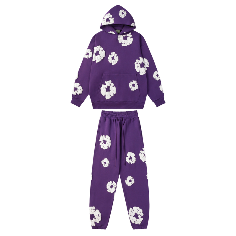 DENIM TEARS Felpa Flowers