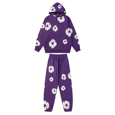 DENIM TEARS Felpa Flowers