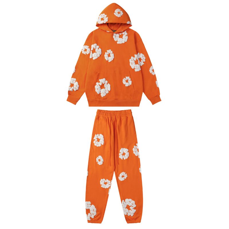 DENIM TEARS Felpa Flowers